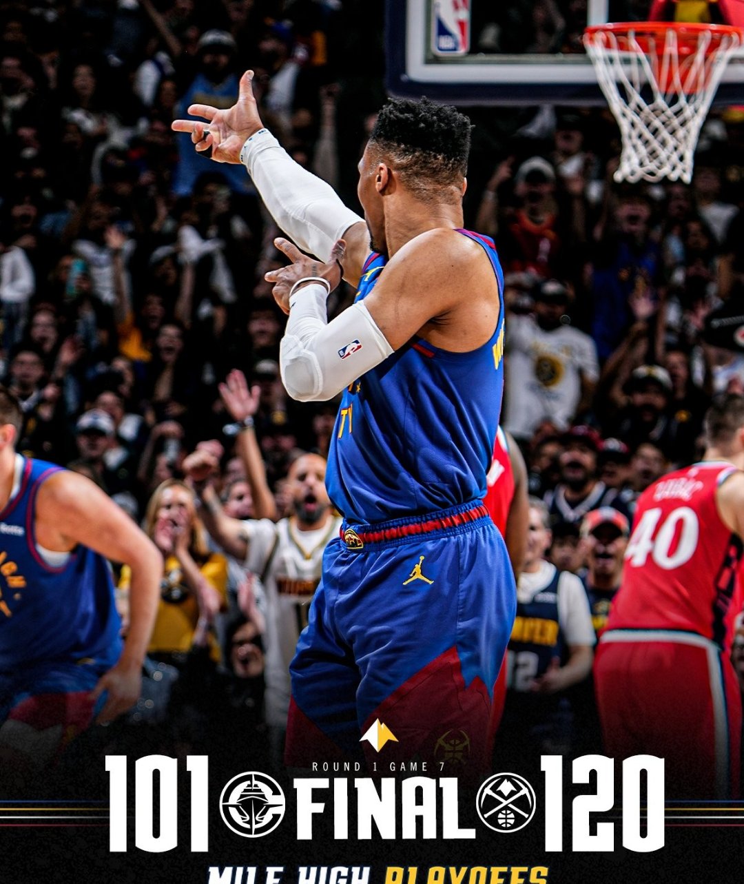 掘金爆冷快船，卡鲁索三分雨点燃全场